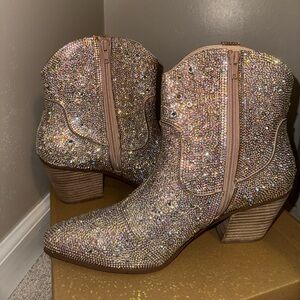 Sparkling Ankle Boots